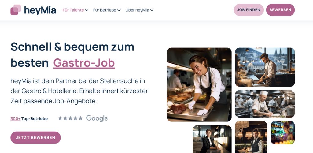 recruiting agentur für gastrobetriebe heymia