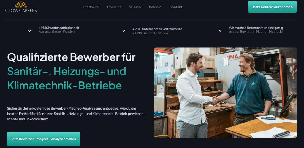 die besten headhunter für shk glow careers