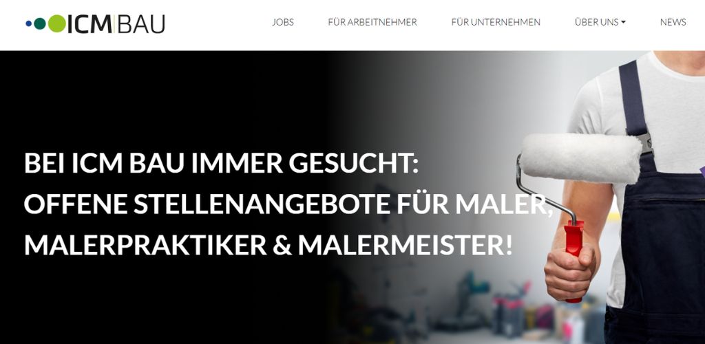 personalvermittlungen für maler- und Lackierer icm bau
