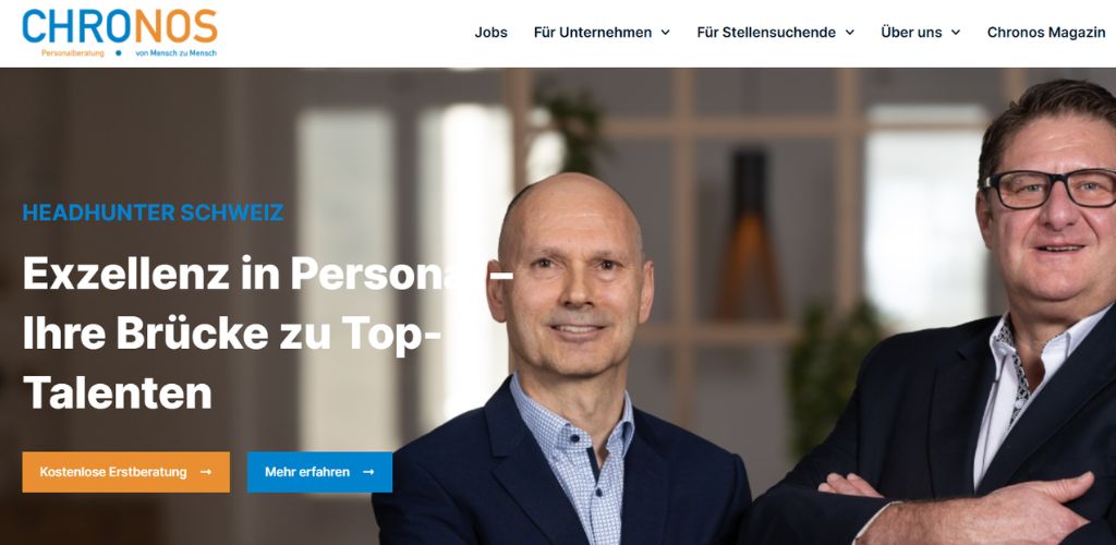 headhunter in basel chronos personalberatung