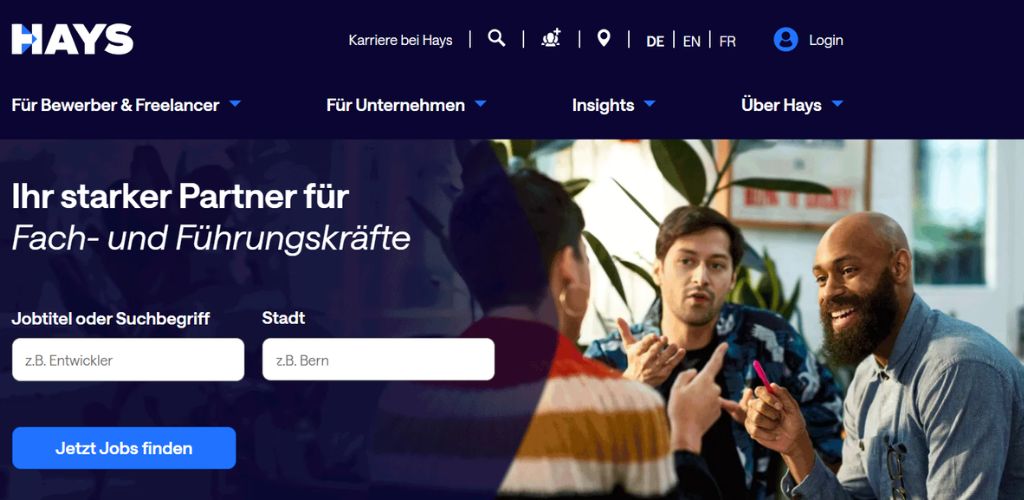 recruiting agentur hays
