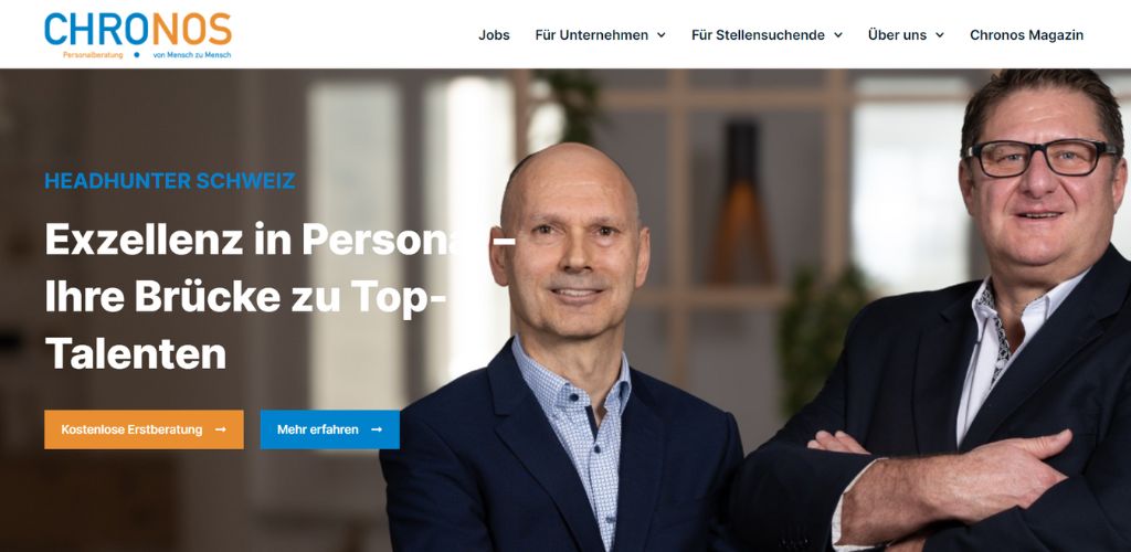 headhunter in luzern chronos personalberatung